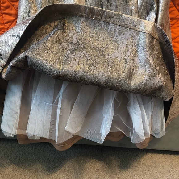 Jessica Simpson Gold Party Dress - Picture 9 of 9